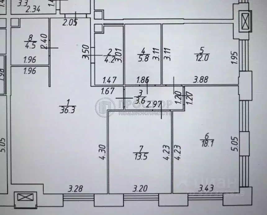 4-к кв. Москва ул. Архитектора Власова, 71к1 (98.0 м) - Фото 1