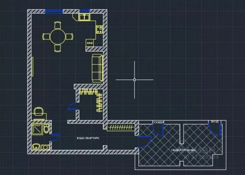 2-к кв. Тюменская область, Тюмень ул. Муравленко, 9 (63.8 м) - Фото 2