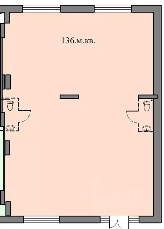 Помещение свободного назначения в Москва ул. Лобановский Лес, 9 (136 ... - Фото 2