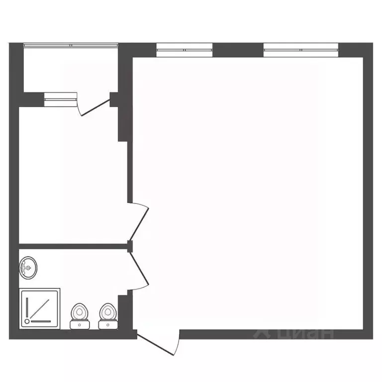 3-к кв. Алтайский край, Барнаул ул. Гущина, 150/24 (64.8 м) - Фото 2