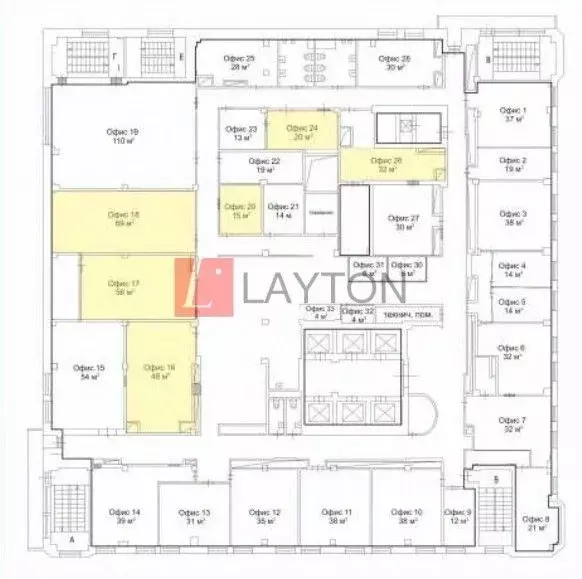 Офис в Москва Волгоградский просп., 2 (69 м) - Фото 1