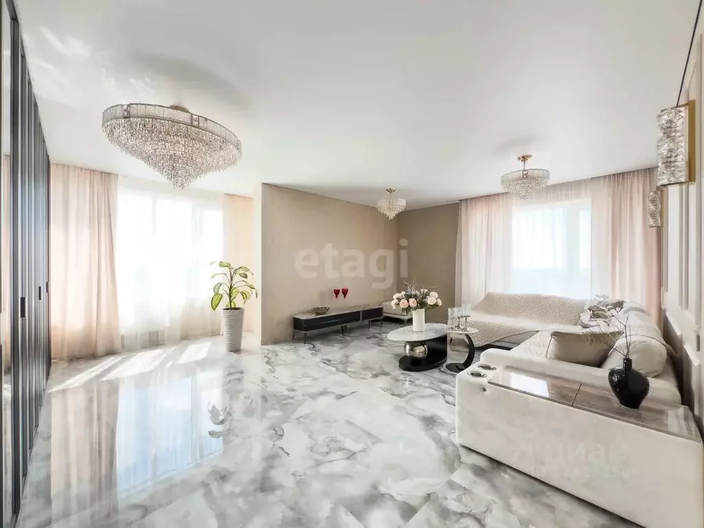 3-к кв. Башкортостан, Уфа бул. Ибрагимова, 90/2 (99.5 м) - Фото 1