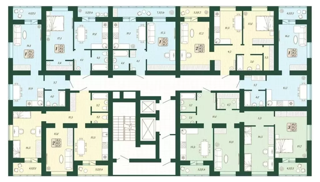 1-к кв. Самарская область, Волжский район, Смышляевка городское ... - Фото 2