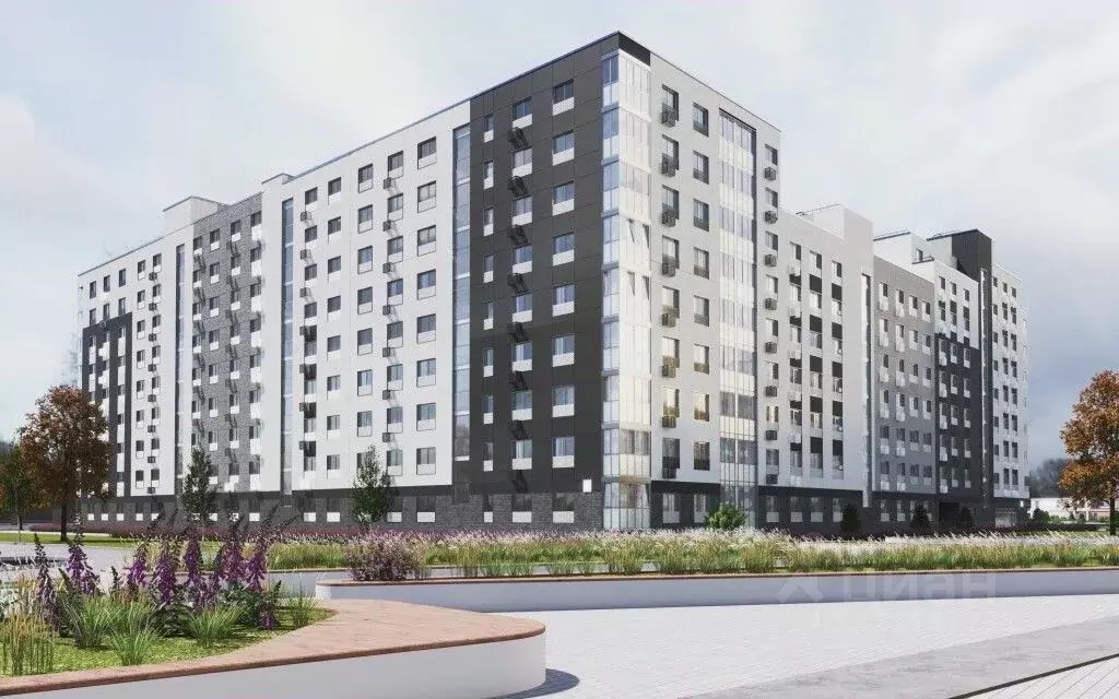 1-к кв. Татарстан, Казань Лето жилой комплекс (40.57 м) - Фото 1