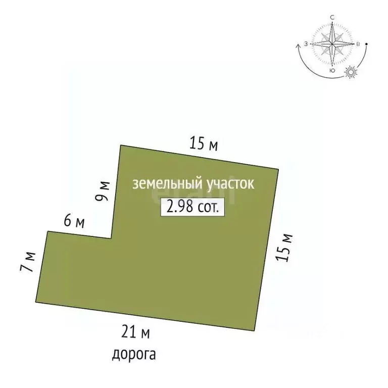 Участок в Краснодарский край, Темрюк пос. Комсомольский,  (2.72 сот.) - Фото 1