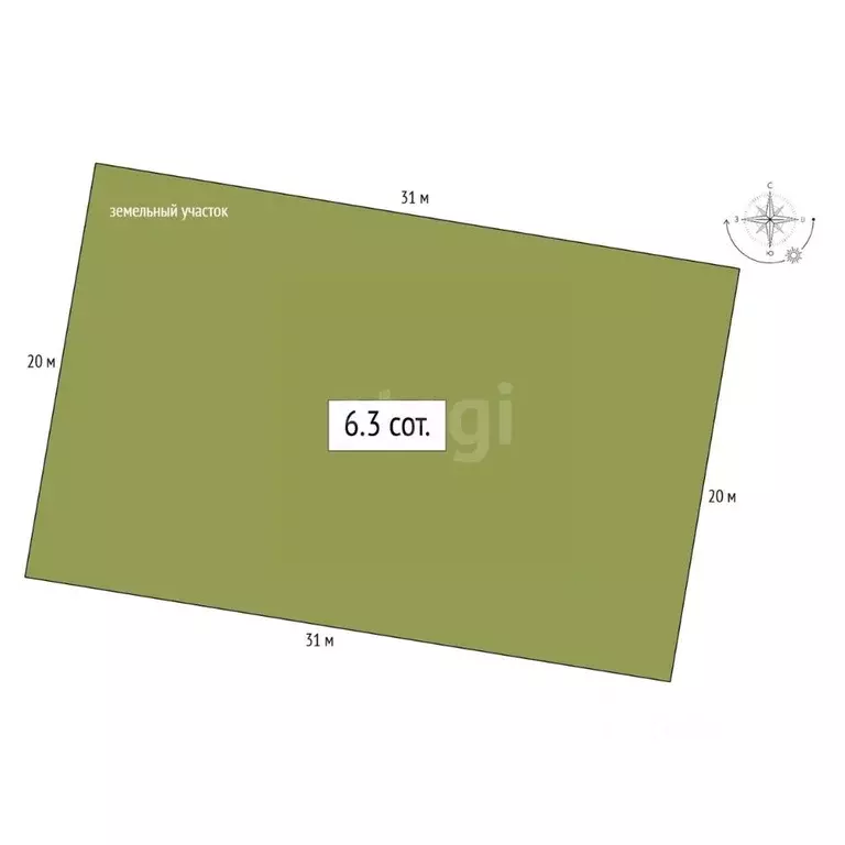 Участок в Алтай, Майминский район, с. Подгорное  (6.3 сот.) - Фото 1