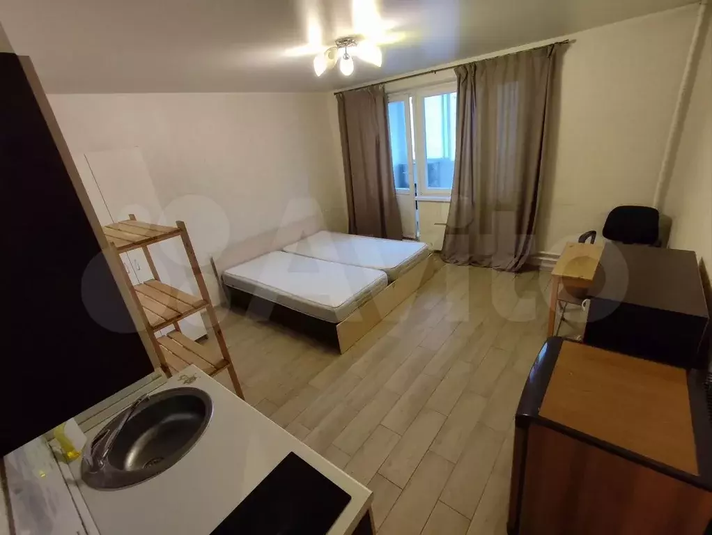 Квартира-студия, 28 м, 7/17 эт. - Фото 1