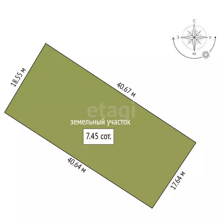 Участок в Ишим, улица Красина (7.4 м) - Фото 0