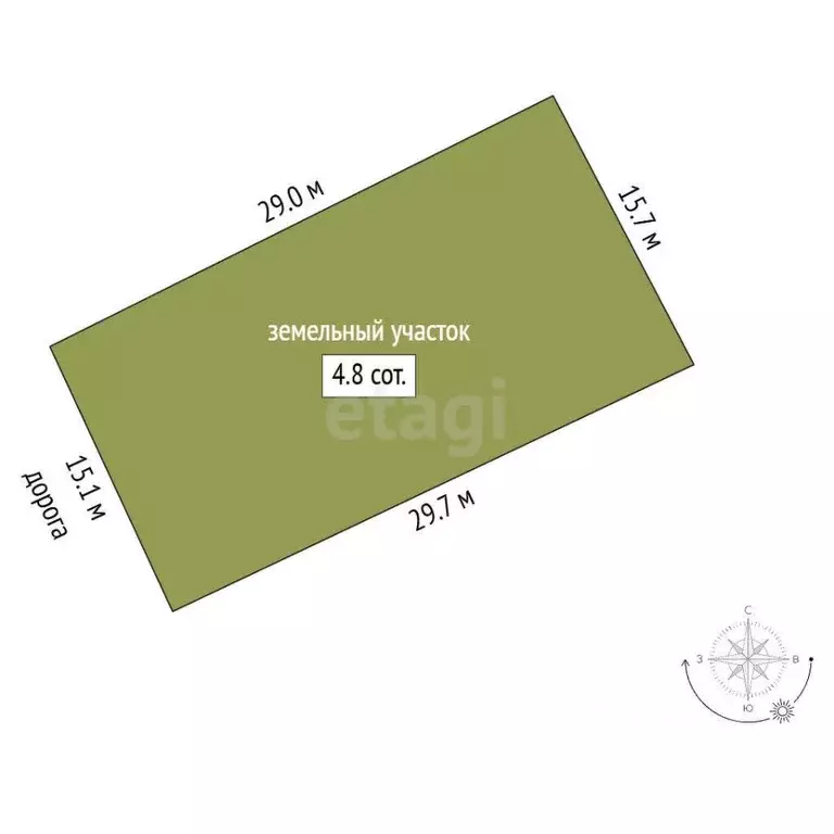 Участок в Хабаровский край, Комсомольск-на-Амуре ул. Ново-Киевская, 10 ... - Фото 2