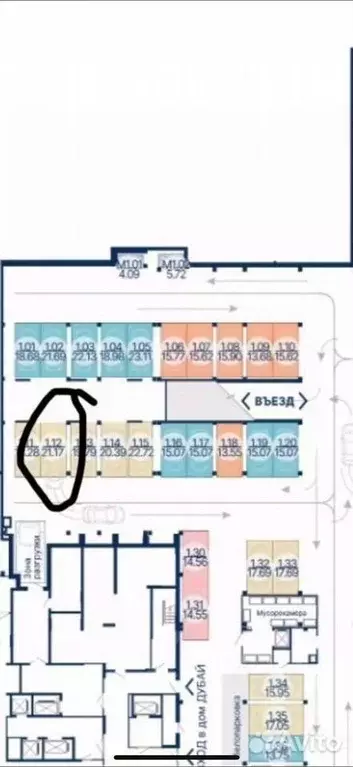 Гараж в Свердловская область, Екатеринбург ул. Московская, 251 (21 м) - Фото 1