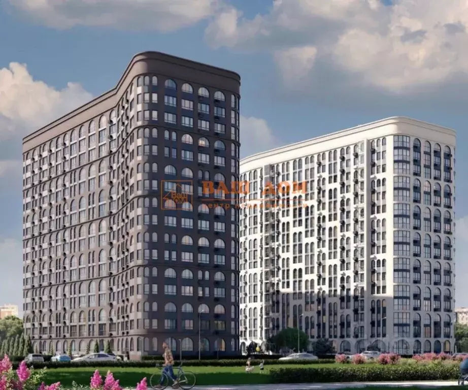 1-к кв. Тульская область, Тула ул. Федора Смирнова, 2к1 (42.0 м) - Фото 1