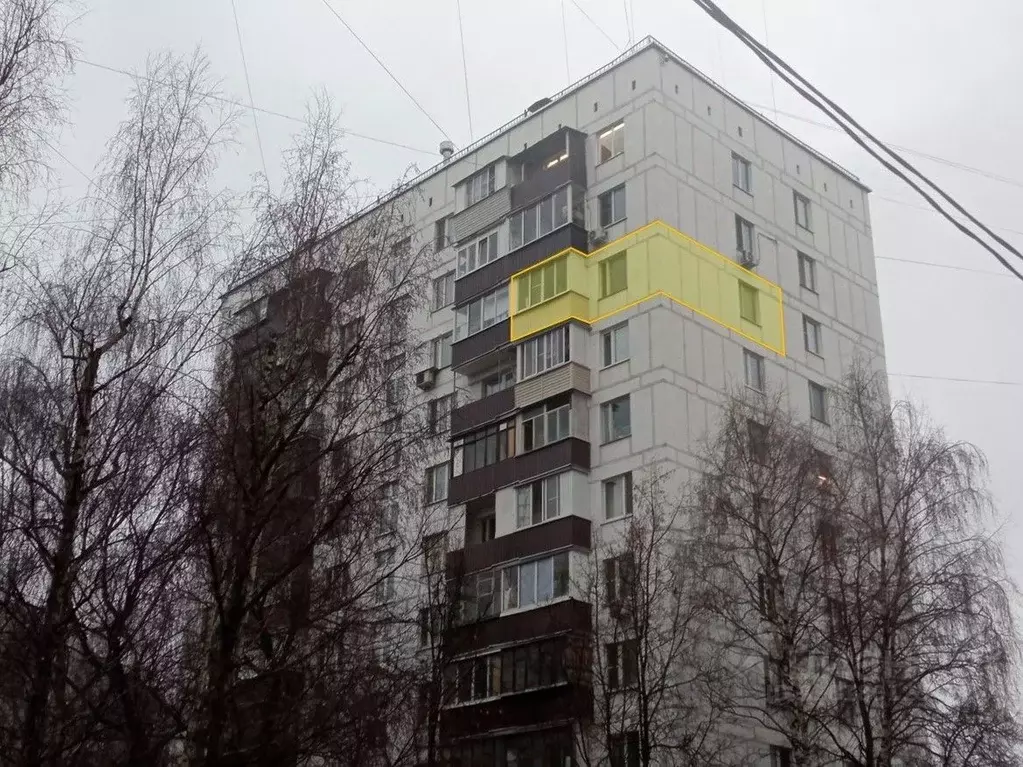 Свободной планировки кв. Москва Солнцевский просп., 28 (37.7 м) - Фото 2