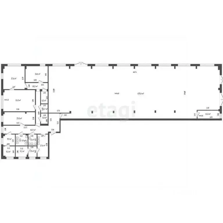 Помещение свободного назначения в Астраханская область, Астрахань ул. ... - Фото 2