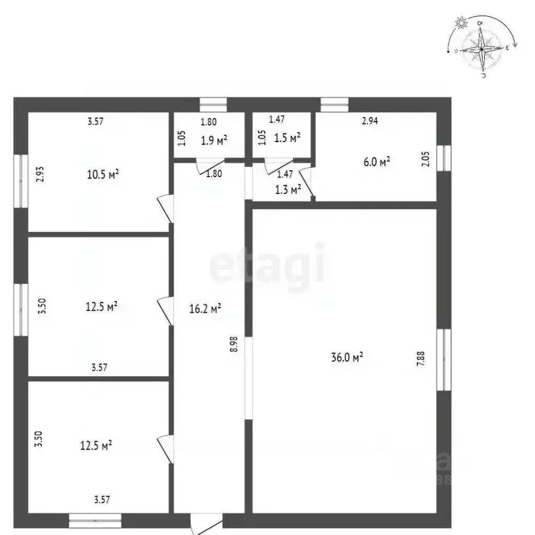 Дом в Орловская область, Орловский муниципальный округ, д. Нижняя ... - Фото 2