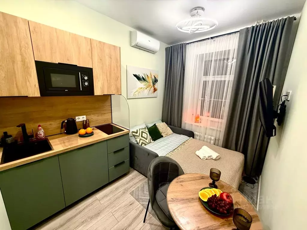 Студия Москва 1-й Самотечный пер., 16/2С9 (16.0 м) - Фото 1