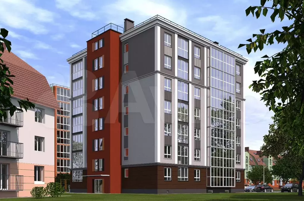 1-к. квартира, 31,5 м, 7/7 эт. - Фото 0