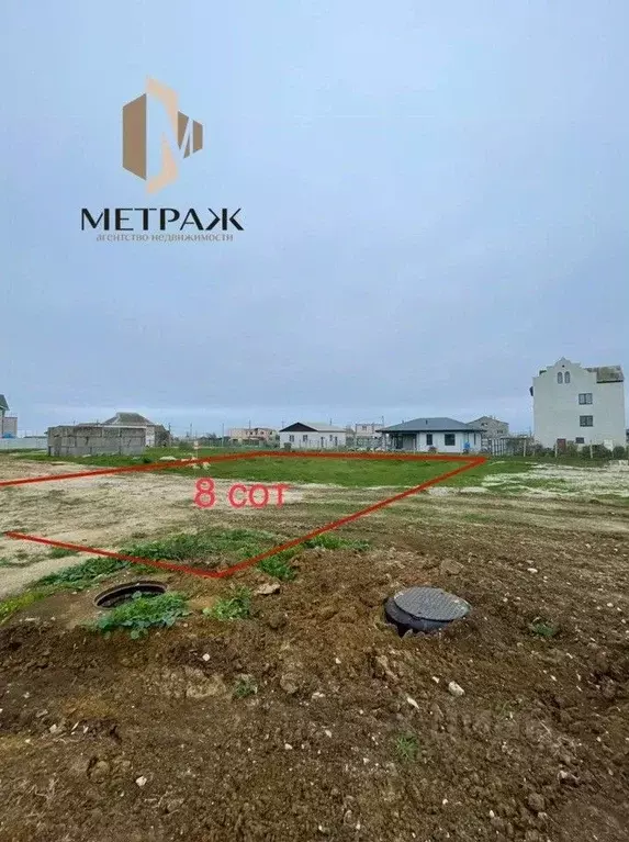 Участок в Крым, Феодосия муниципальный округ, Приморский пгт ул. ... - Фото 1