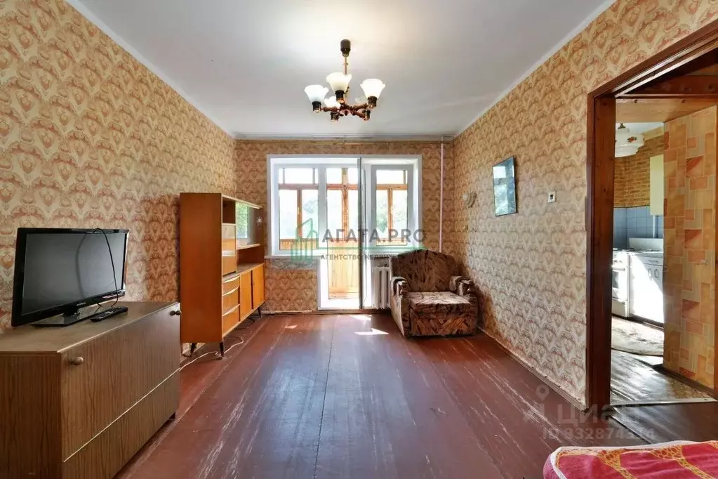 1-к кв. Московская область, Павловский Посад Южная ул., 11 (32.3 м) - Фото 1