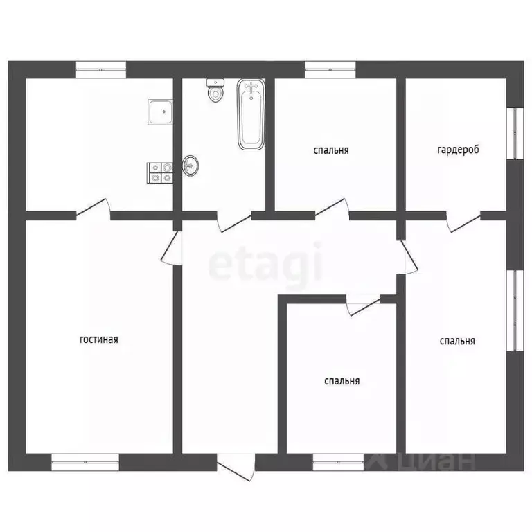 Дом в Тюменская область, Тюменский муниципальный округ, Мебельщик-2 ... - Фото 2