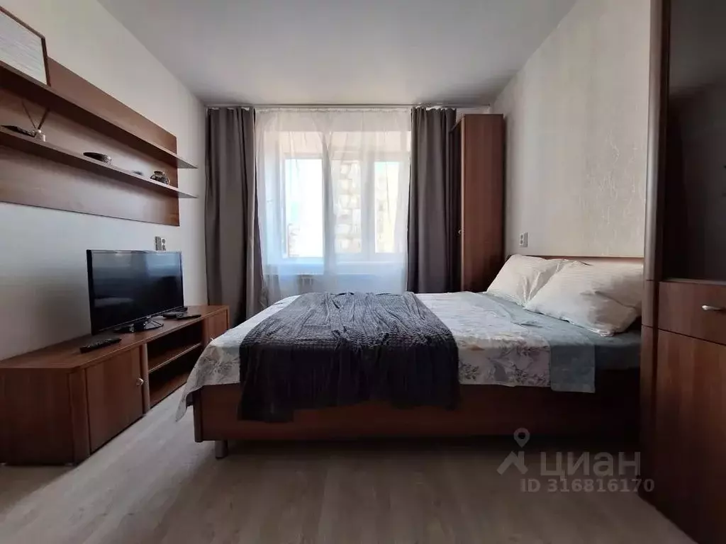 1-к кв. Чувашия, Чебоксары Хевешская ул., 5к1 (42.0 м) - Фото 1