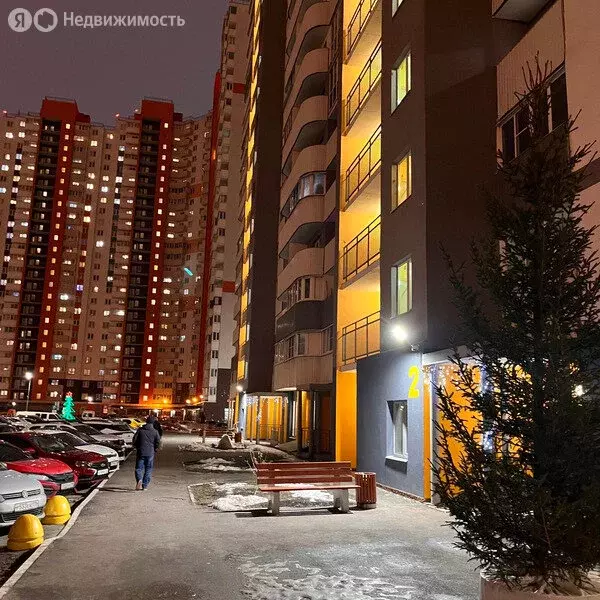 Квартира-студия: посёлок Шушары, Новгородский проспект, 2к1 (24.9 м) - Фото 0