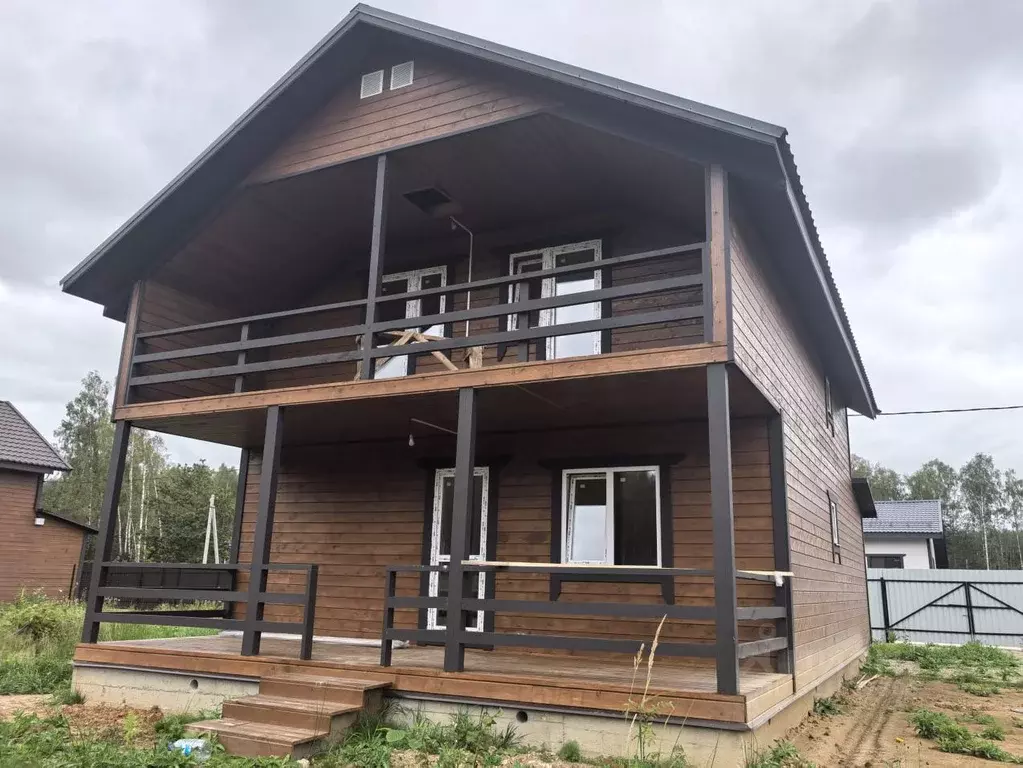 Дом в Калужская область, Боровский район, Совьяки с/пос, д. Рязанцево  ... - Фото 1