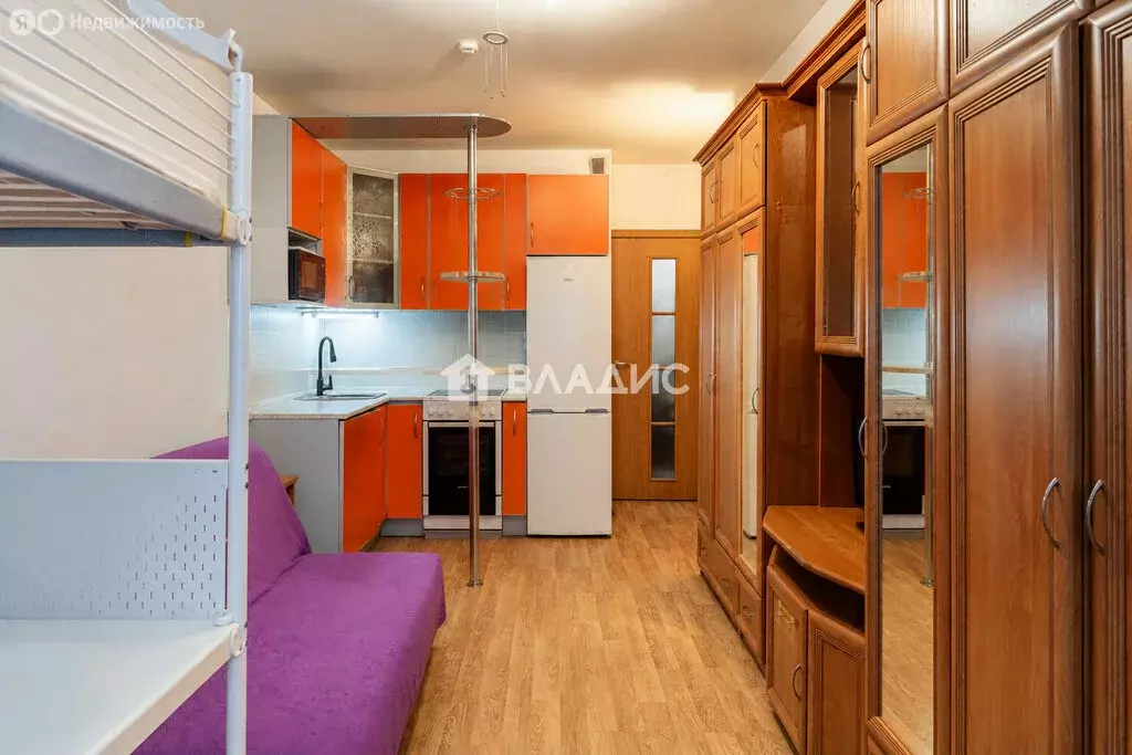 Квартира-студия: Санкт-Петербург, Мебельная улица, 35к2 (24 м) - Фото 1
