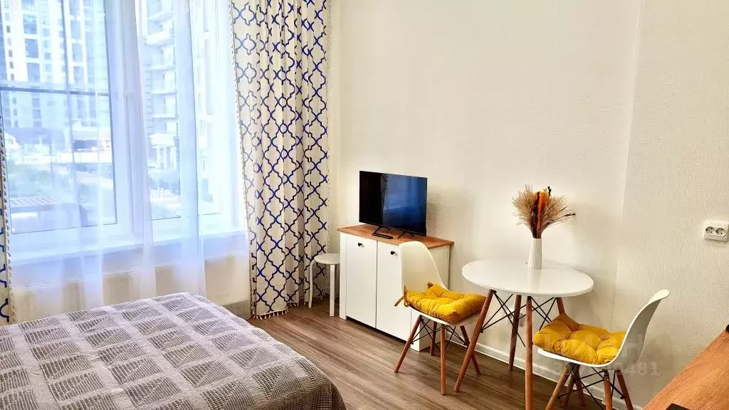Студия Санкт-Петербург Октябрьская наб., 40 (22.0 м) - Фото 1