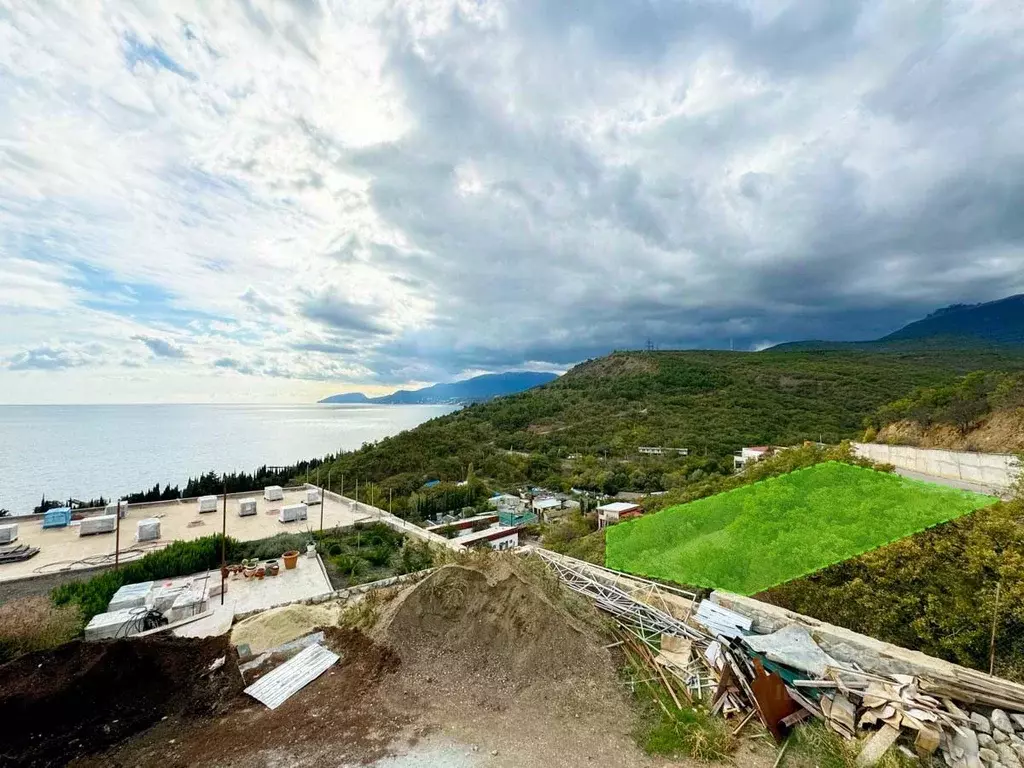 Участок в Крым, Алушта муниципальный округ, с. Солнечногорское ул. ... - Фото 1