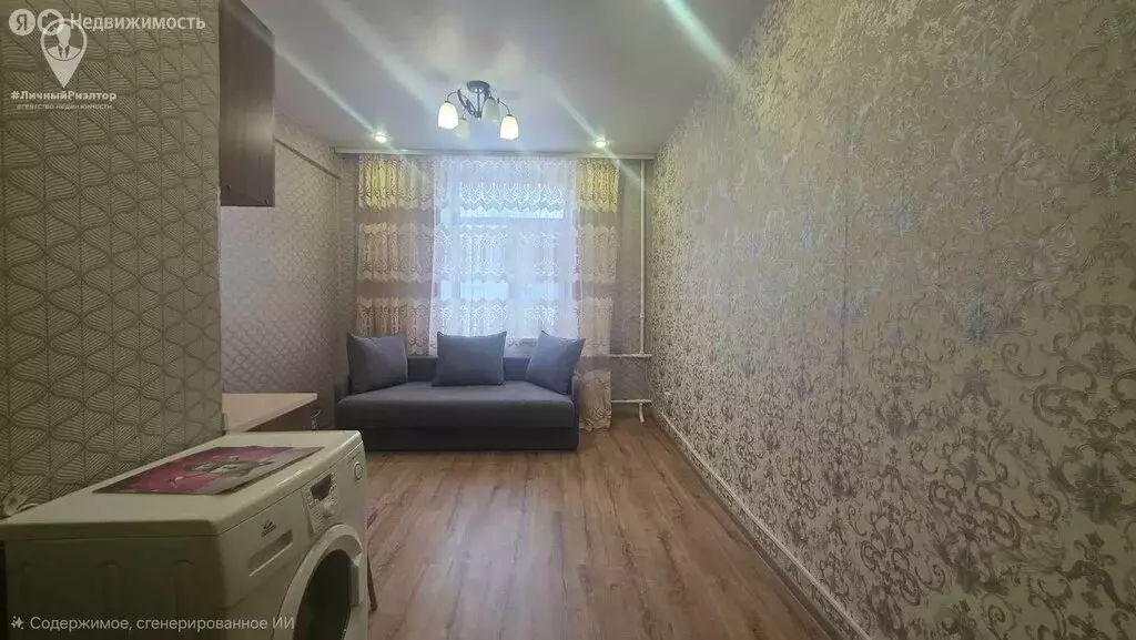 1к в -комнатной квартире (16 м) - Фото 1