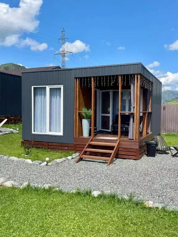 Дом в Алтай, Чемальский район, с. Аюла ул. Прибрежная, 14 (25 м) - Фото 1