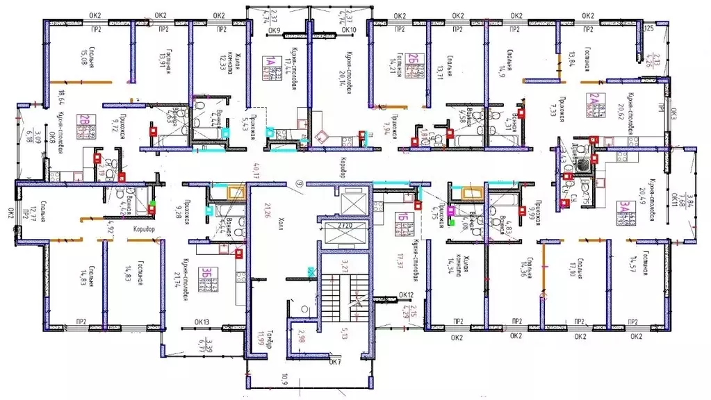 3-к кв. Самарская область, Тольятти 11А кв-л,  (90.62 м) - Фото 2
