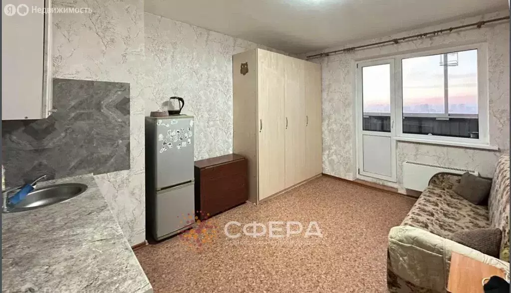 Квартира-студия: Новосибирск, улица Бориса Богаткова, 208/3 (22 м) - Фото 0