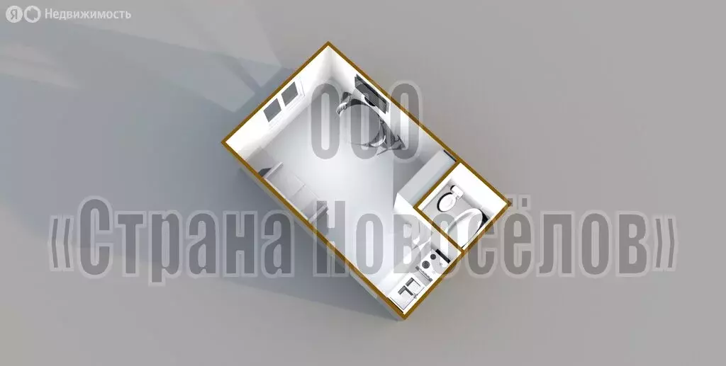 1к в 4-комнатной квартире (18 м) - Фото 2