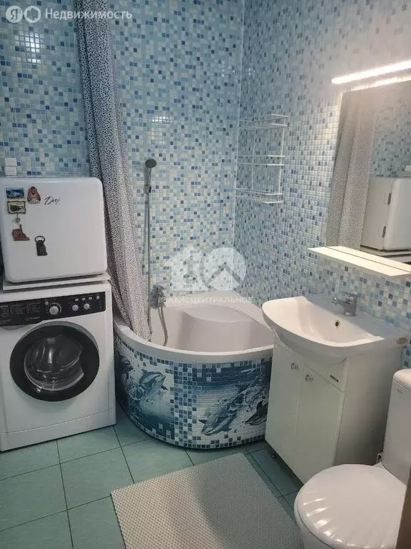 Квартира-студия: Новосибирск, микрорайон Дивногорский, улица ... - Фото 2