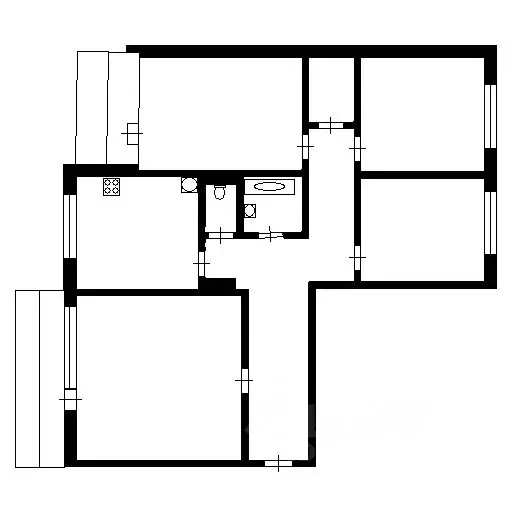 4-к кв. Красноярский край, Красноярск 9 Мая ул., 43 (82.0 м) - Фото 2