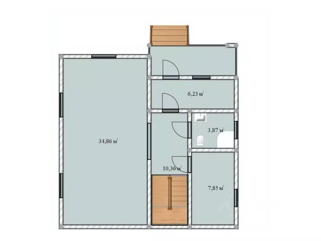 Дом в Ленинградская область, Ломоносовский район, Ропшинское с/пос, ... - Фото 2