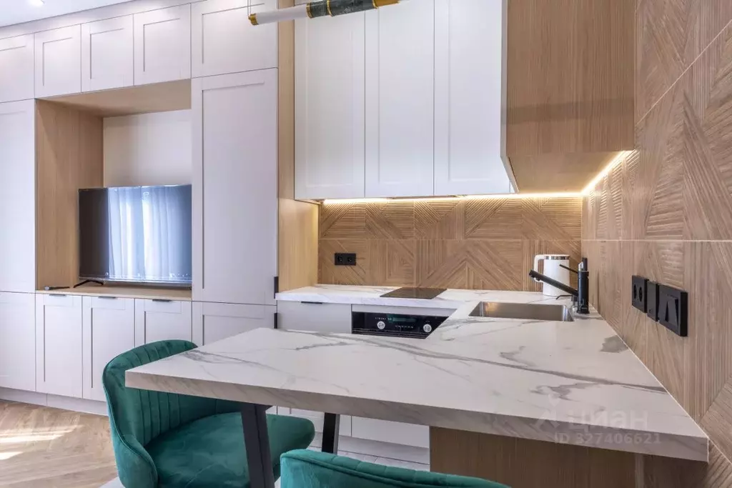 Студия Москва Автозаводская ул., 26/1 (28.0 м) - Фото 2