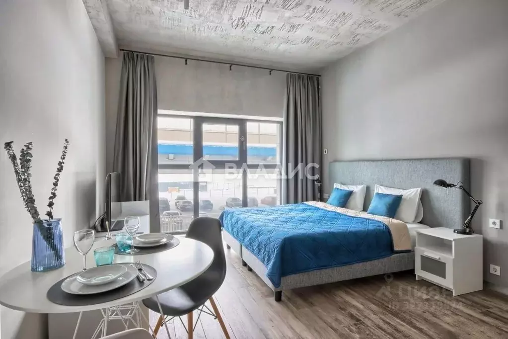 Студия Санкт-Петербург наб. Макарова, 60 (32.5 м) - Фото 1