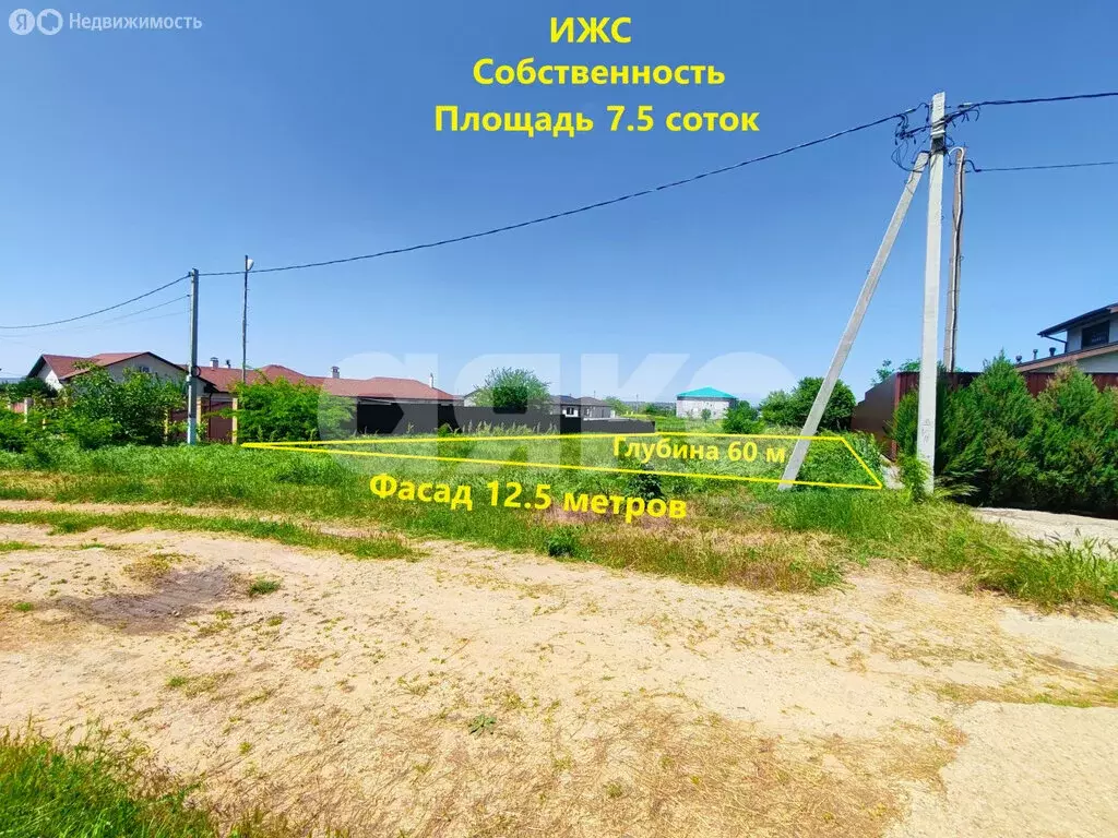 Участок в посёлок Сенной, Рыбачий переулок, 6 (7.5 м) - Фото 0