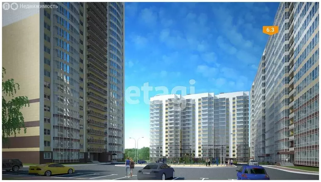 Квартира-студия: Красноярск, Норильская улица, 40 (25.1 м) - Фото 2