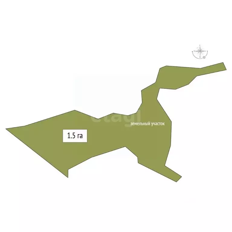 Участок в Алтай, Чемальский район, с. Куюс  (1500.0 сот.) - Фото 2