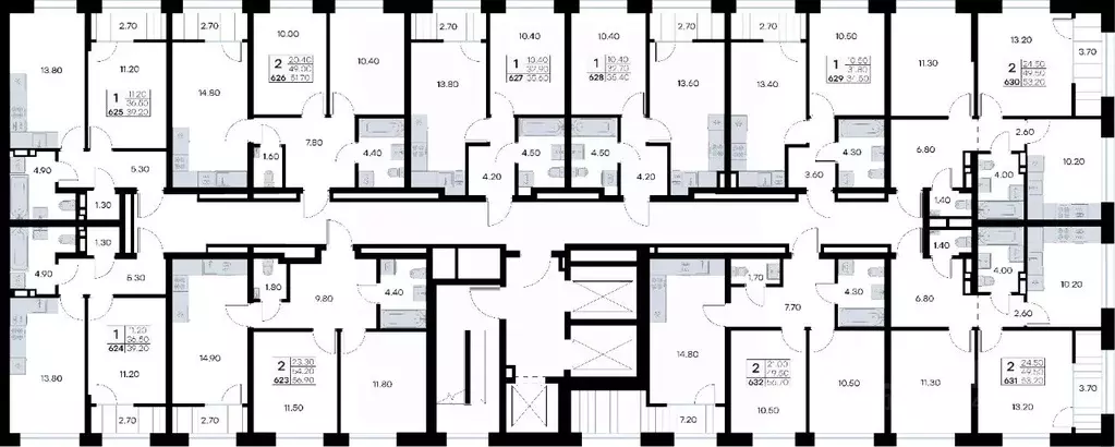 1-к кв. Приморский край, Владивосток ул. Нейбута, 135 (39.2 м) - Фото 2