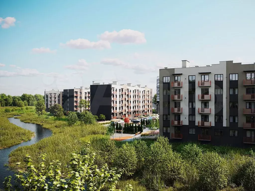 1-к. квартира, 26,9 м, 3/5 эт. - Фото 0