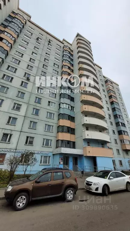 2-к кв. Москва ул. Брусилова, 21 (55.8 м) - Фото 0