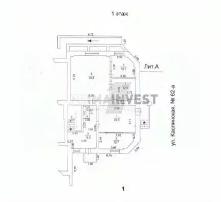 Офис в Челябинская область, Челябинск Каслинская ул., 62А (223 м) - Фото 0