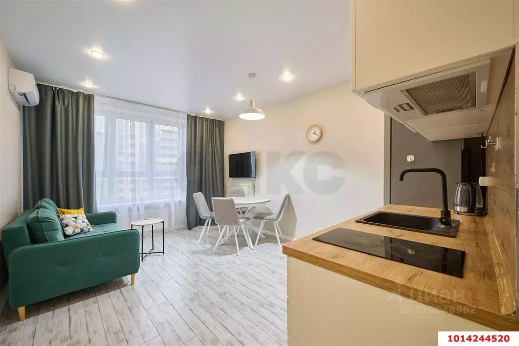 1-к кв. Краснодарский край, Краснодар ул. Имени В.Н. Мачуги (42.1 м) - Фото 2