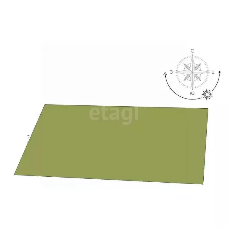 Участок в Крым, Сакский район, Молочненское с/пос, с. Витино  (5.0 ... - Фото 2