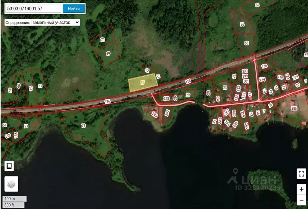 Участок в Новгородская область, Валдайский район, Ивантеевское с/пос, ... - Фото 1