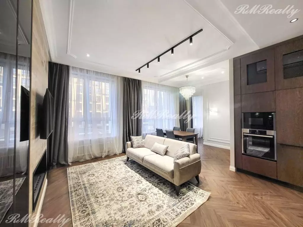 4-к кв. Москва Шелепихинская наб., 34к3зд7 (91.4 м) - Фото 1